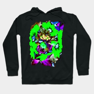 Abstract Flowers By LowEndGraphics Hoodie